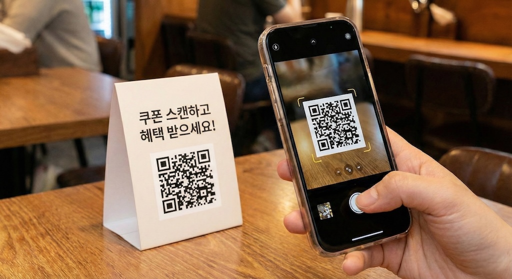 QR 스캔 예시
